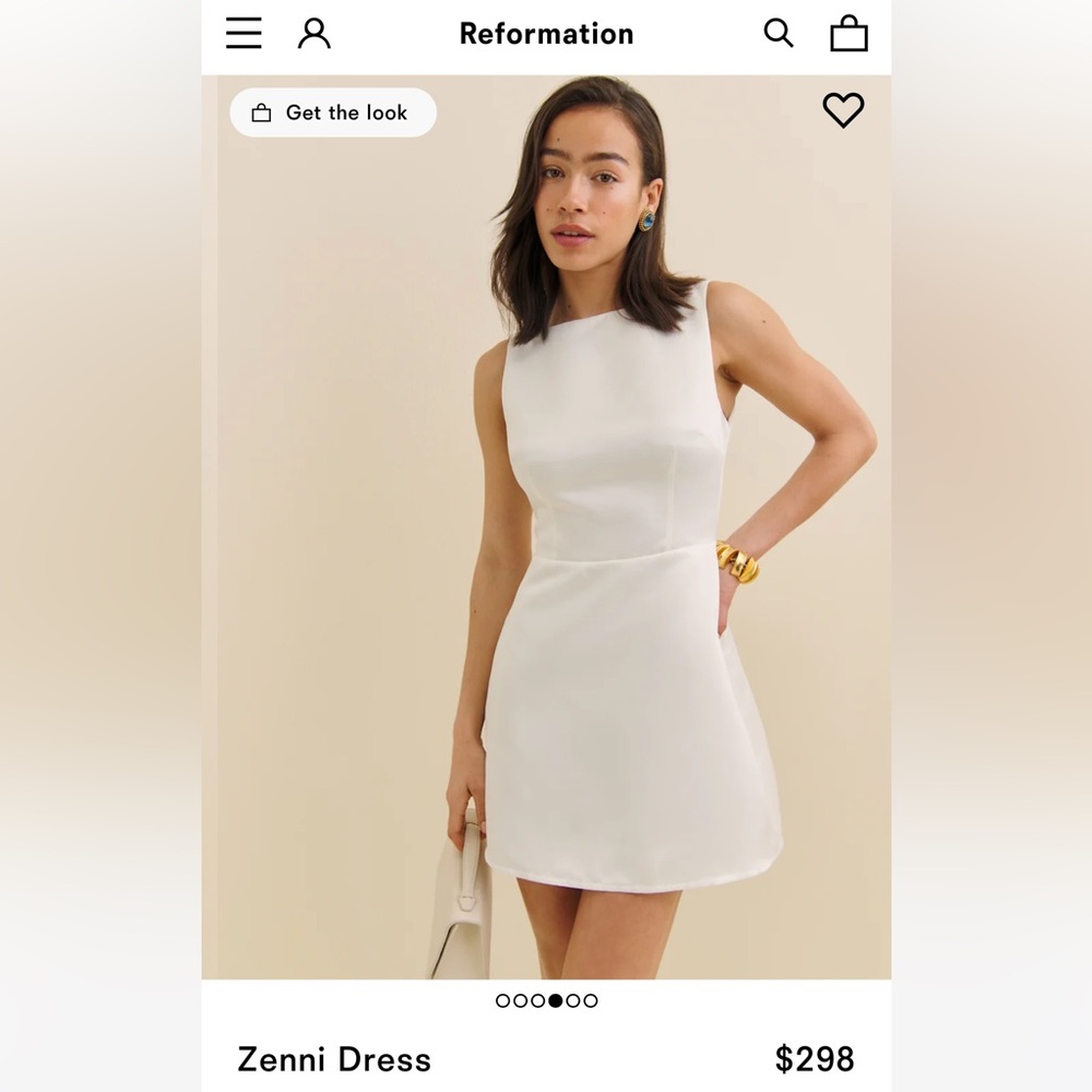 Reformation Zenni Mini Dress